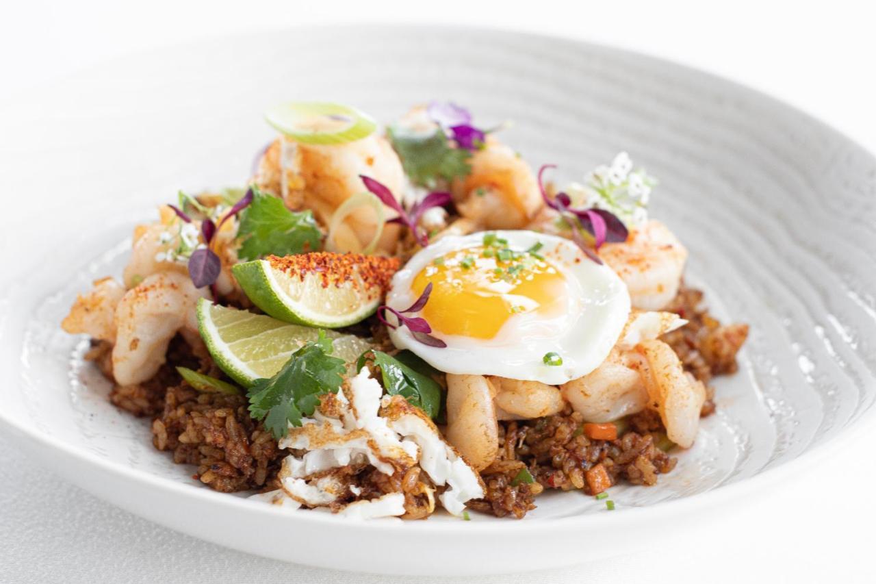 Myriad By Sana Hotels Lisbon Exterior photo Quinoa with shrimp